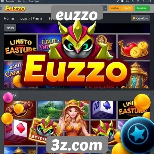 Euzzo oferece amplia variedade de jogos online e exclusivos