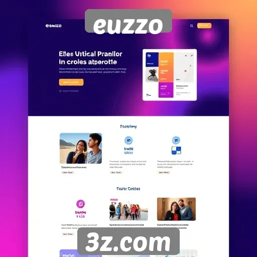 Evolução do design e interface do site euzzo
